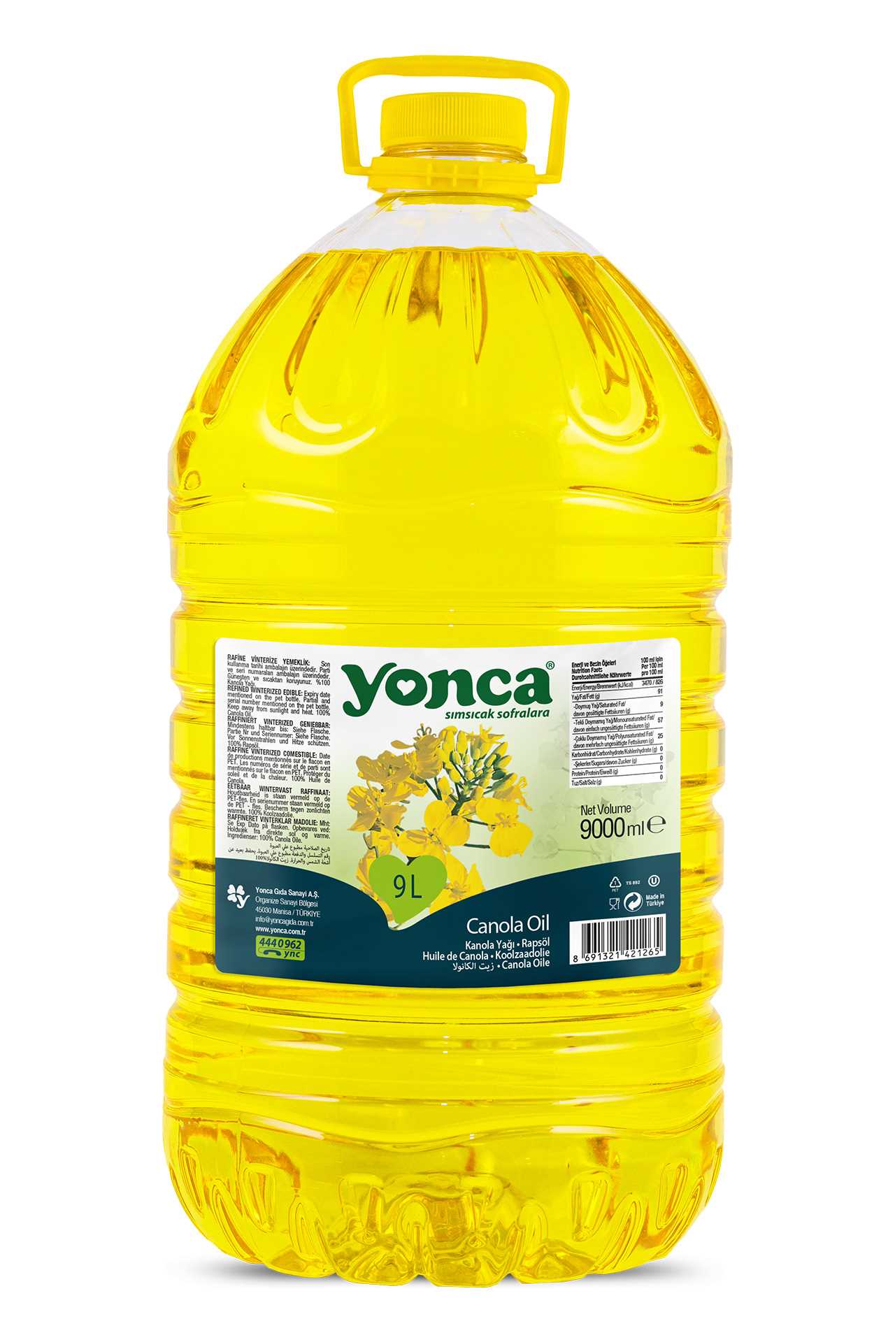 Canola Oil 9 L