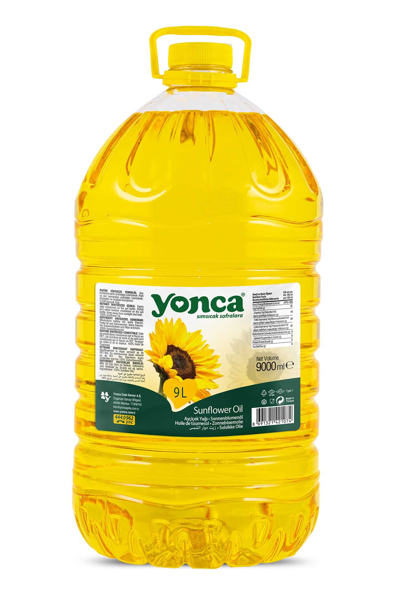 Sunflower Oil 9 L